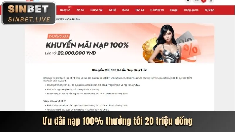Hướng dẫn truy cập Vinbet